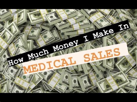 do medical orthopedic sales reps make a lot of money